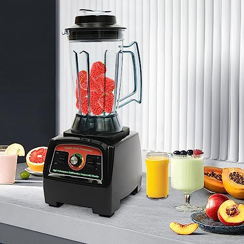 Mixer Smoothie Maker, mixer 2 in 1 ad alte prestazioni, mixer 2800 W, frullatore da 3,9 l Fresh Juice Mixer Bottiglia, Mixer e Food Processors