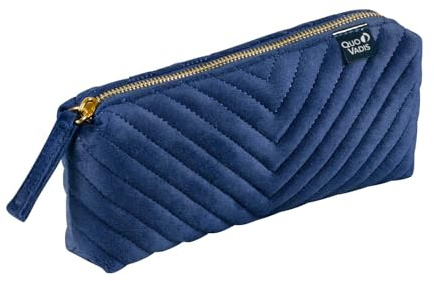 Quo Vadis - Trousse scolaire - Plate - Colette - Bleu - 19x10x3,5 cm - 1 compartiment(s)