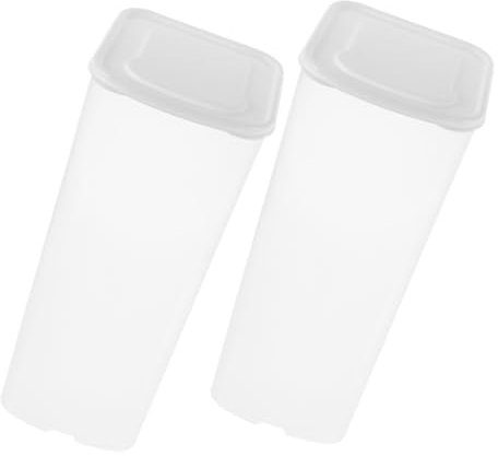 ABOOFAN 2pcs Bread Storage Box Loaf Bread Keeper Sealed Design Bin for Kitchen Pantry Bakery
