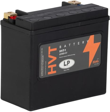 LANDPORT HVT-1 SLA Batterie 12V 20Ah kompatibel mit HD Chopper, Yamaha XVZ