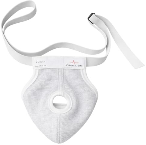 AT Surgical Scrotal Suspensory Support Enlarged Melon Grapefruit XL Size Adjustable Elastic Waist Band, Stability and Protection, Ergonomic Design (No Leg Straps - 4104)