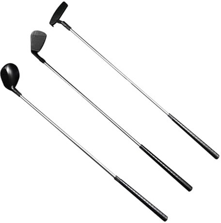 Kinder-Golfschläger-Set – leichte Edelstahl-Putter | 80 cm Kinder-Golfausrüstung, lustige Golfschläger, Kinder-Junior-Spielset, multifunktionales Golf-Trainingszubehör, Golfausrüstung