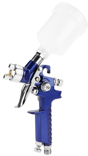 Keenso H-20000A Professional 125 ML Mini Spory Pneumatique pour Les Fonctionnalités, la Modélisation et Les Peintures Murales, Excellent Atomiseur, adapté aux Instruments de Peinture (H-2000A 0,8 mm)
