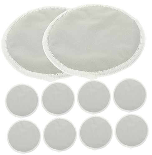 KAILIKETIY 10 Waschbare Stilleinlagen für Stillende Atmungsaktive Wiederverwendbare Stillpads Absorbierende Stillunterlagen für Mütter Pflegeleicht und Komfortabel