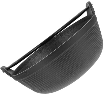 BESTYASH Gusseiserner Dutch Oven Topf Robust Temperaturbeständig Für Camping Outdoor Kochen Mit Seitlichem Griff 19cm
