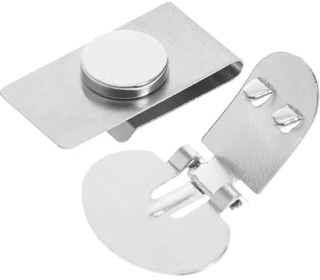 Uonlytech Magnetische Unsichtbare Krawattenklammer Unsichtbarer Krawattenhalter Automatischer Fixierclip Knitterfrei Passend für Verschiedene Krawattenfarben und Hemden Elegantes Zubehör