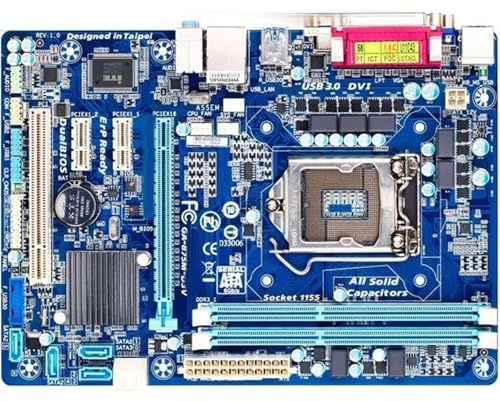 Carte mère Fit for GIGABYTE GA-B75M-D3V, Socket B75 LGA 1155, processeurs Intel Core i3, i5 et i7, 32 Go de RAM DDR3, Format Micro ATX.