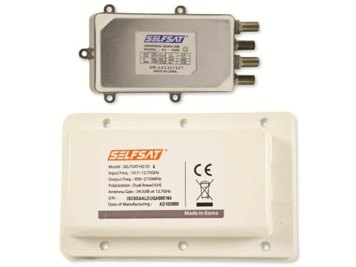 Selfsat ldu4 – Quad LNB per antenne H21