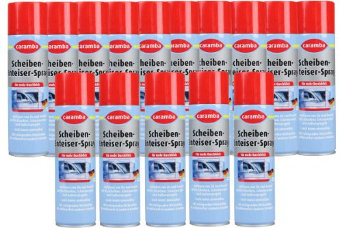 15x Caramba Scheiben Enteiser Scheibenenteiser Spray Sprühdose 500ml (5,37Euro/l)