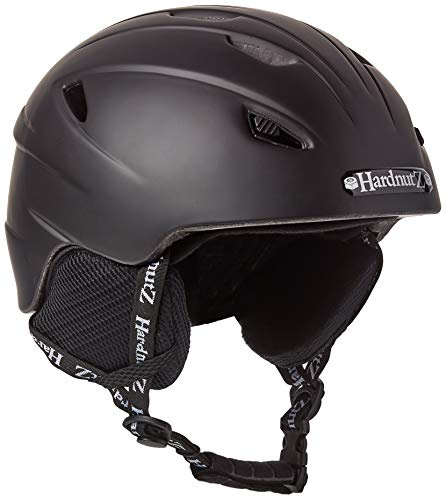 Hardnutz HN104 Ski/Snowboard Helmet - Black, 54-58 cm