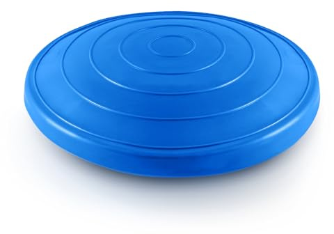 Sport-Thieme Balance-Disc | Gleichgewichtstrainer inkl. Luftpumpe | Für Fitness, Therapie und Meditation | 150 kg Belastbarkeit | ø 45 cm