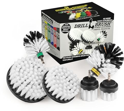 Drill Brush - Ultimo Kit Car Wash - Forniture di pulizia - Car Carpet - Camion Accessori - Brush Wheel - Accessori Moto - Car Mats - Spin Brush - Interni in pelle, vinile, Tappezzeria, Tessuto