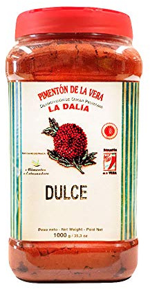 Pimentón De La Vera Dulce ”La Dalia - Bote De 1Kg.