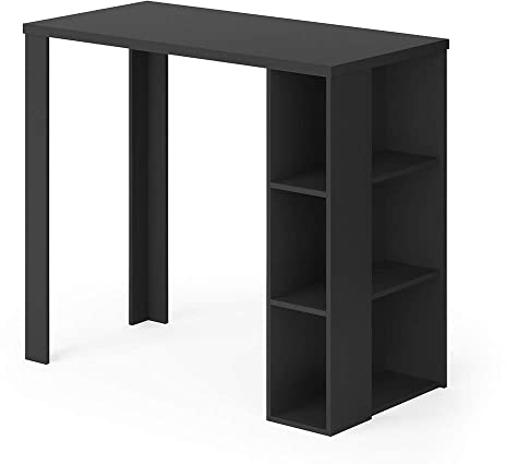 Vicco Bartisch Noel, Bartresen für Esszimmer, Schwarz, 120 x 60 cm