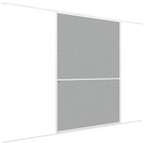 Primaster Insektenschutz-Schiebetür weiß 120x240cm weiß abwaschbar UV-beständig