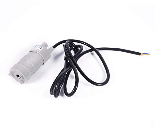 Wasserpumpe, DC 12V 5M Pumpkopf Mini Tauchmotorbürste Wasserpumpe mit schwarzem Kabel für Gartenbrunnen Aquarium