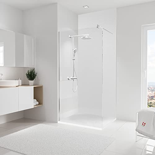 Schulte 1 panneau mural 100 x 255 cm, 3 mm, blanc structuré