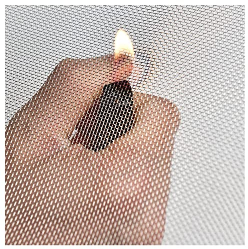 XXIOJUN Stainless Steel Woven Wire, 40 Mesh 0.5mm Hole 0.15mm Wire Diameter, Air Vent Mesh Sheet/Door Window Inserts/Covers for Food/Squirrel Fan/Chicken Fence (Color : Silver, Size : 0.3x10m)