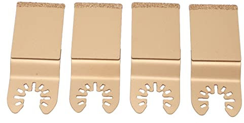 4Stück Oszillierende Sägeblätter Multitool-Klingen Diamant und Hartmetall 1,3 Zoll mit Unabhängiger Verpackung für Hartes Material