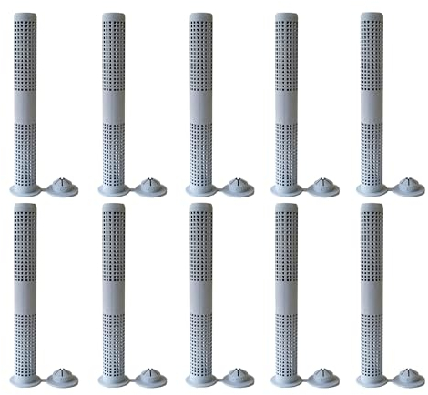 Isolbau 10 casquillos de anclaje de 16 x 130 mm para barras de anclaje y pernos M8-M10 para rellenar con mortero compuesto
