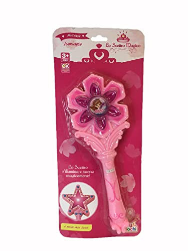 Bacchetta Magica con Luci e Suoni - Scettro Luminoso per Fata Principessa - Magic Wand Cosplay