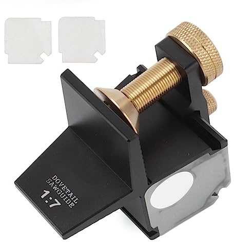 Schwalbenschwanz-Magnetsäge, Aluminiumlegierung, Magnetisches Schwalbenschwanz-Sägeführungsset, 1:7 Genauigkeit Beim Schneiden von Holzverbindungen, Führungslehre, Langlebiges