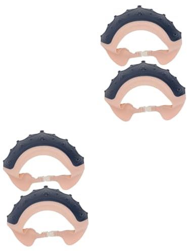 POPETPOP 2sets Silikon Bad Und Mädchen Dusche Kappe Baby Shampoo Kappe Kleinkind Shampoo Kappe Ohr Für 2 Stücke * 2