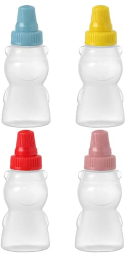 PRETYZOOM Kit De Mini Bouteilles De Condiments Porte-sauce Tomate Et Vinaigre Pour Barbecue Camping Et Pique-niques