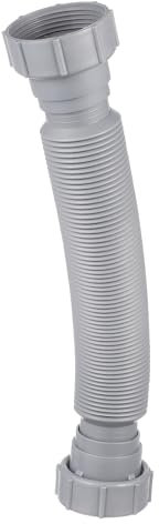 Homoyoyo Tubo Di Scarico Flessibile Per Lavello Prolunga Raccordo Scarico Lavello Tubo Ricambio Fognatura Lavabo Adattabile a Diverse Configurazioni Idrauliche
