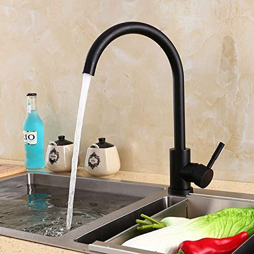 Küchenarmatur Aus Edelstahl 304, Doppelwaschbecken, Drehbar, Küchenwasserhähne