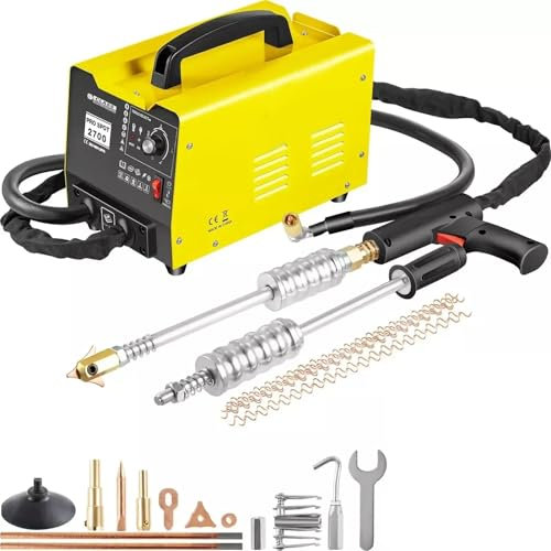 Extractor De Dientes De Soldador De Puntos, 220v 3500a 2kw 5 Modos Disponibles Máquina De Soldadura Por Puntos De Chapa Automotriz Kit De Reparación De Dientes De Carrocería De Coche