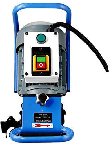 YQVEOT Fresadora de Madera Rebajadora Eléctrica, PBM-15 eléctrica portátil de Mano Placa de Acero Plana máquina de Biselado máquina de Corte de Bordes ángulo Ajustable Bisel de Acero Inoxidable