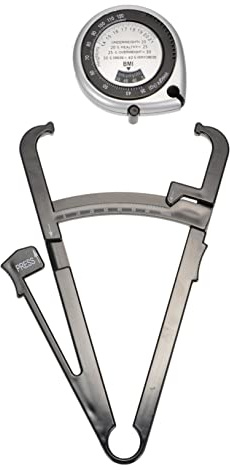 OUNONA 2 Piezas Medidor de Grasa Corporal Bmi Dispositivo Portátil para Pliegues de Grasa Abdominal Cintura y Herramienta y Duradera para Control de Peso y Salud Personal