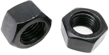 Écrous et boulons hexagonaux, 20 pièces d'écrous à vis hexagonaux métriques en acier au carbone.(M14)
