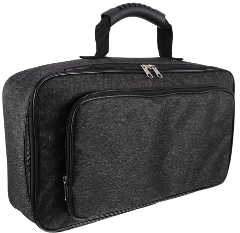 Tragetasche für Gitarreneffektpedale, Tragbare Gigbag für E-gitarre | Oxford Stoff, Stoßfeste Polsterung, Feuchtigkeitsschutz, Bequemer Tragegurt