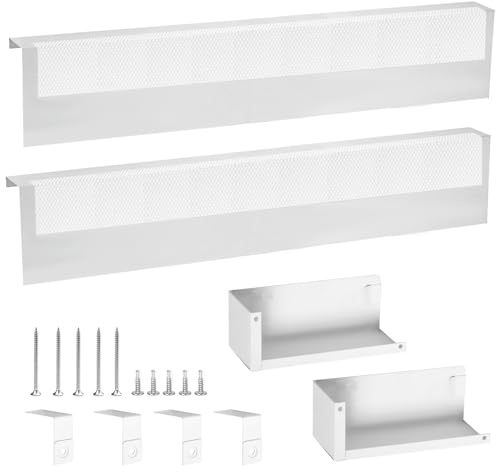 Baseboard Heater Cover, Adjustable Length from 3FT to 6FT, Including Left and Right End Covers, High Carbon Steel, Total Length of 6FT