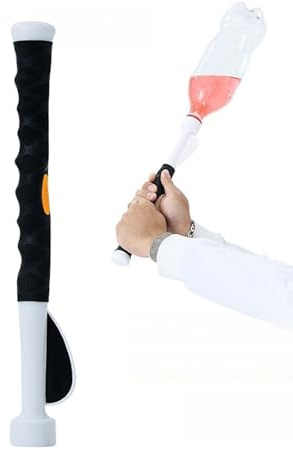 Generico Trainer per Swing da Golf,Pratica con Peso Regolabile - Bastone Swing Allenamento Golf - per Esercizi Sportivi Palestra Casa Giardino Prato Borraccia
