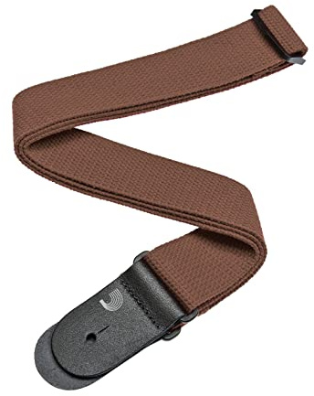 D'Addario Planet Waves 50CT04 Baumwollgurt Cotton Strap Collection Brown Länge: 1530mm Breite: 50mm