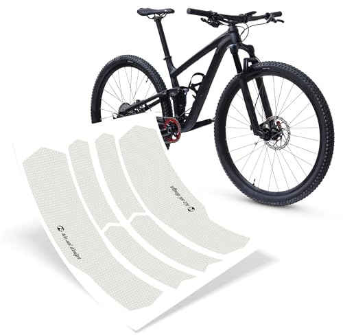 Riesel Design - Chain:Tape3000 -MTB Kettenschutz für den gesamten Hinterbau | Fahrrad Kettenschutz - stylische Fahrrad Schutzfolie - selbstklebende Rahmenschutzfolie in vielen Designs