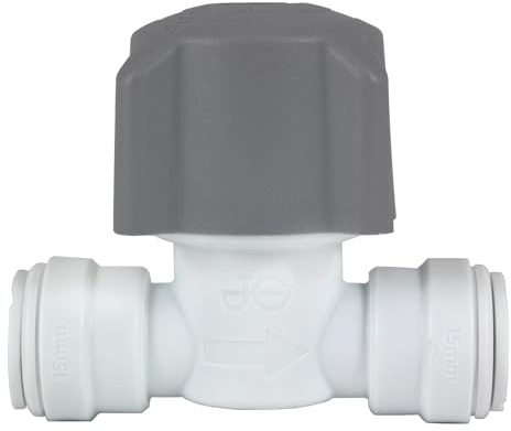 Static Caravan JG SPEEDFIT 15MM Stop Valve - 15STV/2 Push FIT