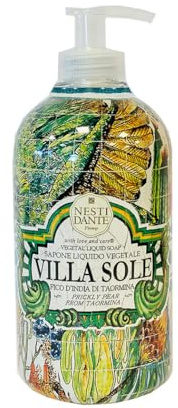 Nesti Dante Villa Sole Fico d´India 661220 - Jabón líquido (500 ml, unisex, apto para todo tipo de piel)