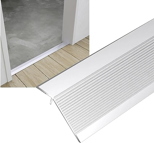 LIYI929GP Übergangsprofil Selbstklebend Übergangsschiene Mit Starkem Doppelseitigem Kleber | Wasserdicht Leiste Türschwelle Fußböden Abdeckleisten Laminat | Höhenausgleichsprofil Höhe Weniger Als 4cm