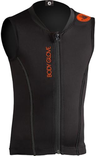 Body Glove LITE-PRO Protector Vest - Youth Black/orange - 128