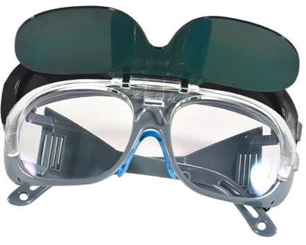 MagiDeal Gafas de soldadura, gafas de soldadura, gafas protectoras antideslumbrantes, gafas ligeras, gafas para soldar, cortar y soplete