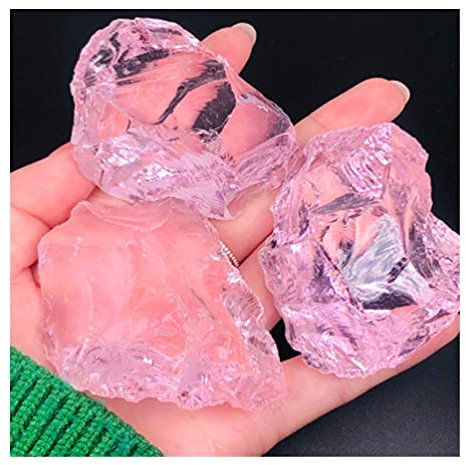 BIANMTSW Crystal Natural Andrew Quartz Crystal Rock Tumble Stones for Le Cristal de décoration Collections de la Maison (Size : 80-100g)