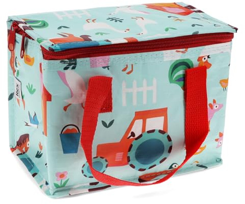 Rex London Children's Insulated Lunch Bag - Farmyard