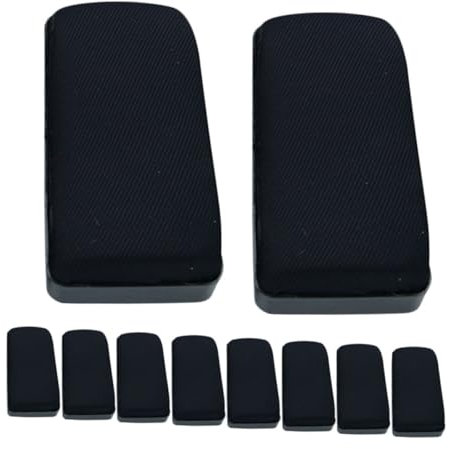 DIYEAH 1 Satz Schwarzer Radiergummi Tafelschwamm Whiteboard-reiniger Kleine Whiteboard-radiergummis Kreidemarker Trocken Abwischbarer Black Plastik 10st