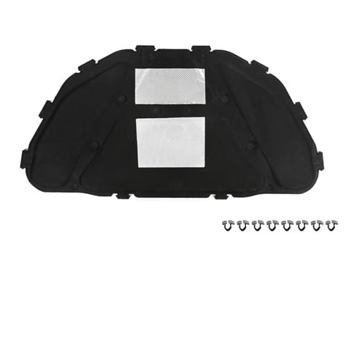 ZAPYVET for BMW, X1 E84 2010-2015 Coussin d'isolation phonique du Moteur du Capot Avant Housse en Coton insonorisé Tapis d'isolation Thermique Tapis Isolant pour Capot de Voiture
