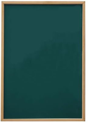 Kreidetafel, Outdoor-Kreidetafel, Kreidetafeln, magnetisch, trocken abwischbar, schwarz, Radiergummis, Magnete, löschbarer Rand, Holz, einseitig, wandmontiert, magnetisch