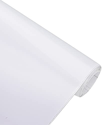 Vinilo Para Coche Pegatinas de automóvil Satinado Matt cepillado lámina negra auto mate mate envolturas de automóviles de película calcomanía de vehículo 10x100cm 30x100cm Vinilos Para Coches(White Ca